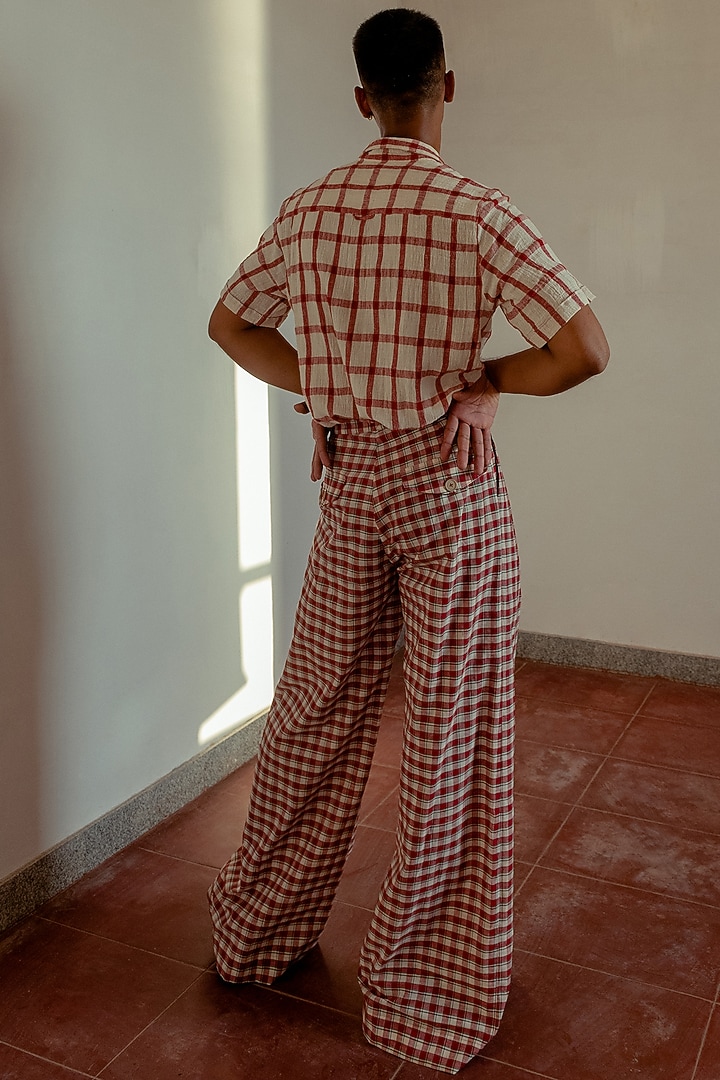 Kora Hand-Dyed Trousers by Naushad Ali Men at Pernia's Pop Up Shop