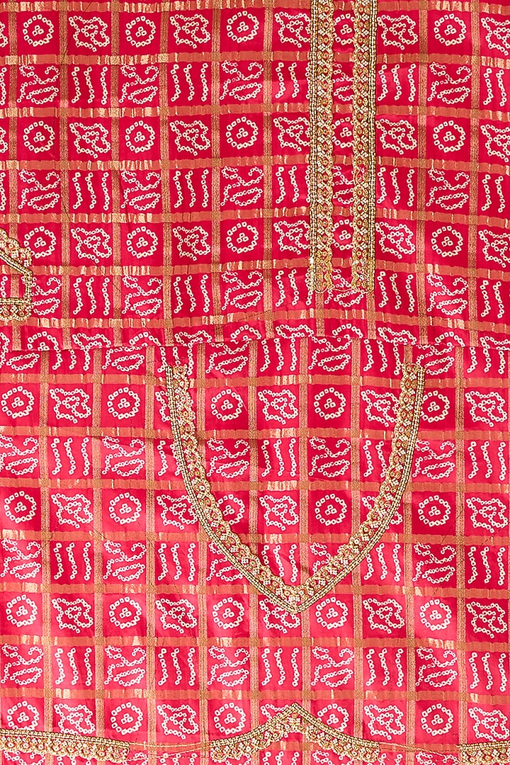 Bottle Green Georgette Zari Work Party Wear Saree Set by NARMADESHWARI at Pernia's Pop Up Shop