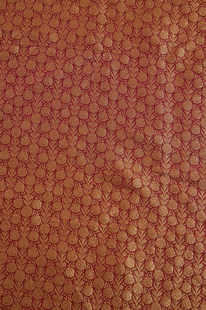 Light Peach Tissue Zari Embroidered Party Wear Saree Set by NARMADESHWARI at Pernia's Pop Up Shop