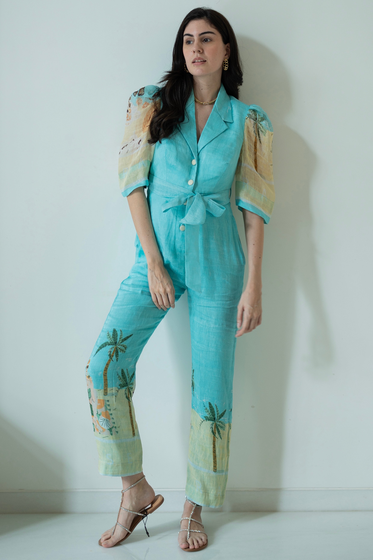 Pure 2024 linen jumpsuit