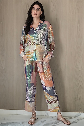 Multi-Colored Lurex Co-Ord Set by NASSH