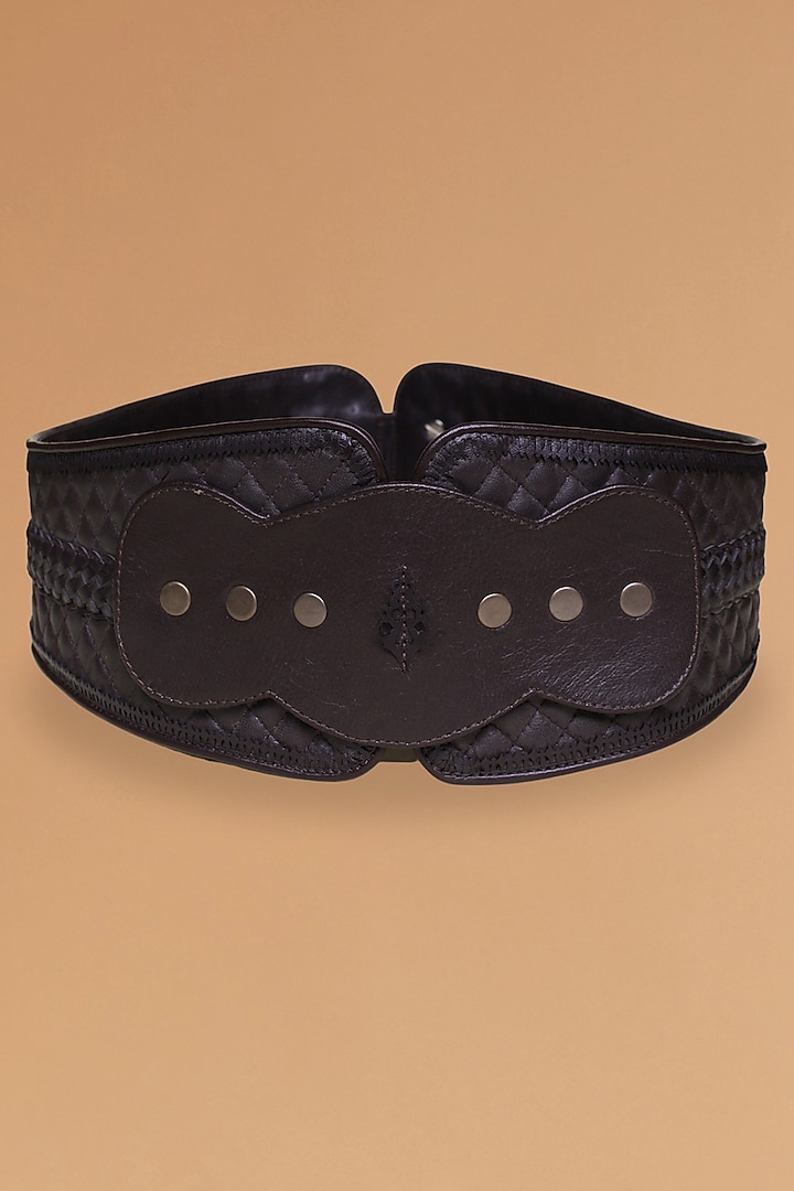 Choco Embellished Corset Belt by S&N BY SHANTNU NIKHIL Accessories at Pernia's Pop Up Shop