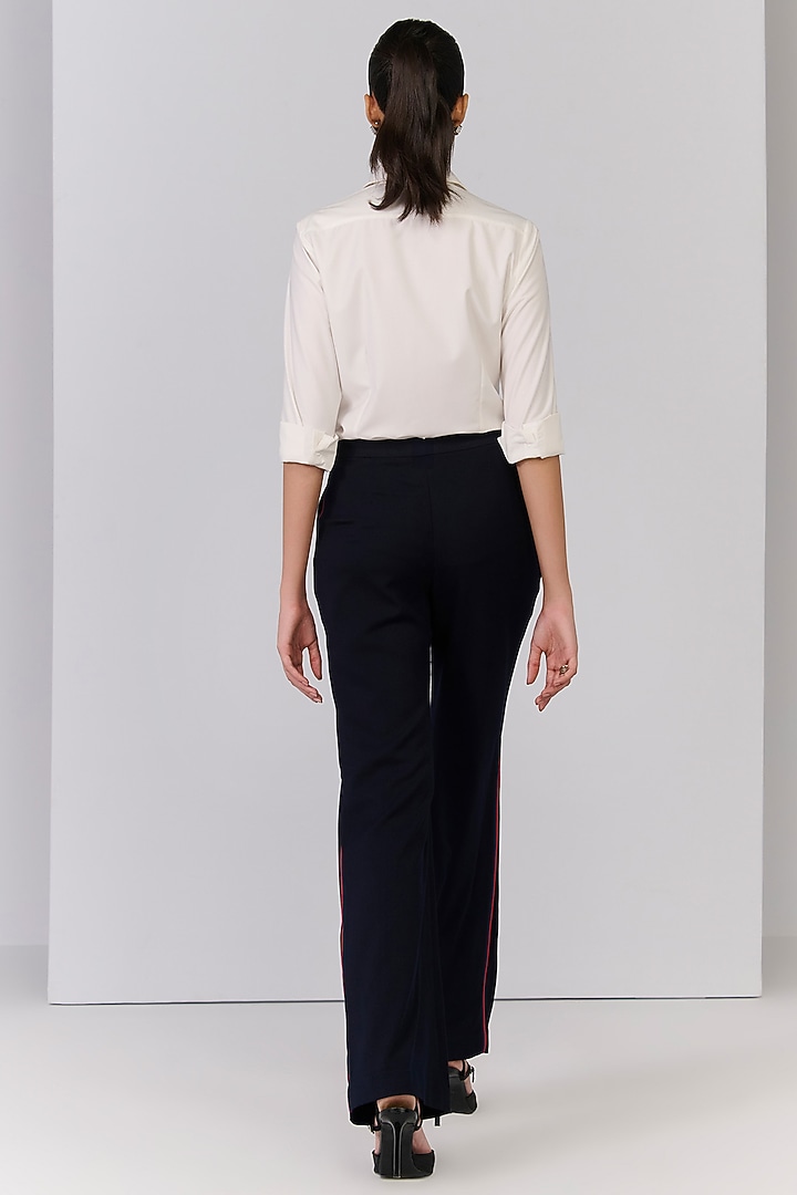 Off-White Terylene Shirt by S&N by Shantnu Nikhil at Pernia's Pop Up Shop