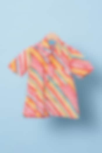 Multi-Coloured Printed Shirt For Boys by Navyassa