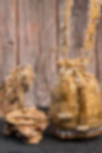 Gold Silk Sequins Hand Embroidered Potli by Nayaab by Sonia at Pernia's Pop Up Shop