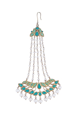 Gold Plated Pearl Passa by Noorah By J