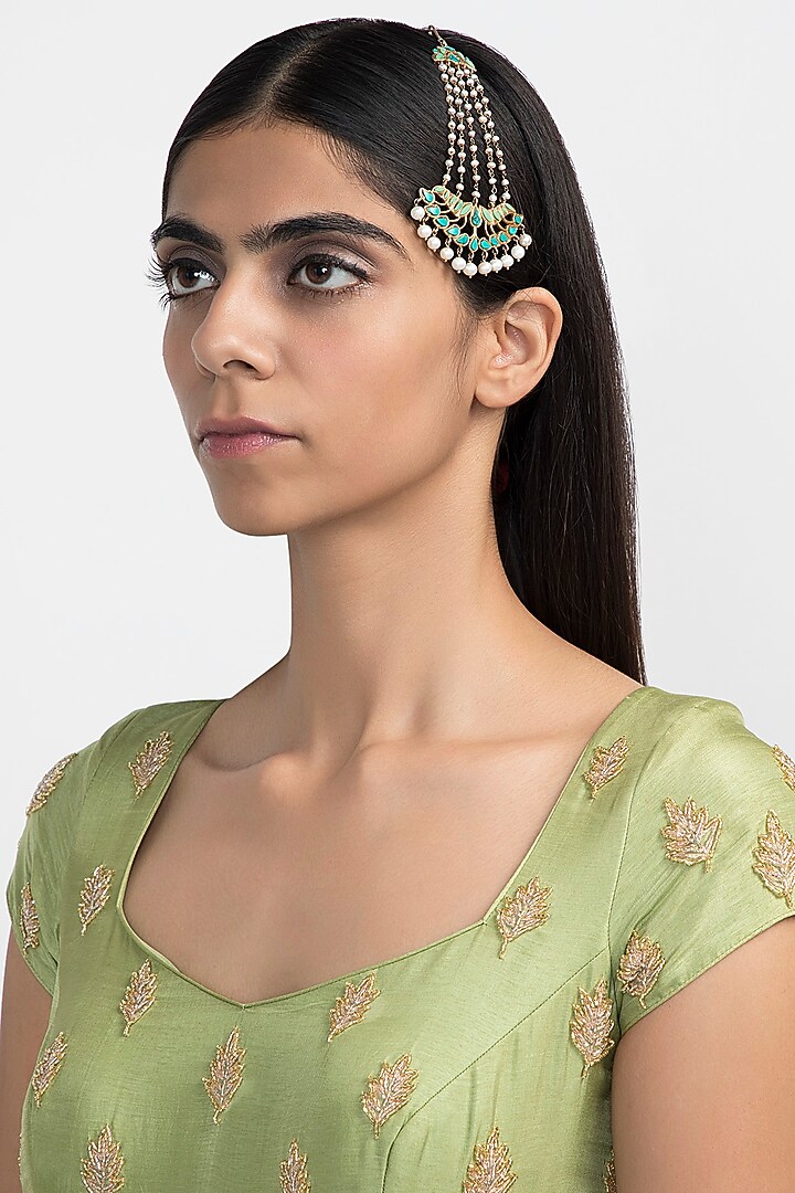 Gold Plated Pearl Passa by Noorah By J at Pernia's Pop Up Shop