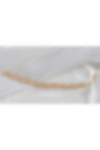 Gold Finish Kundan Mathapatti by Nepra By Neha Goel at Pernia's Pop Up Shop