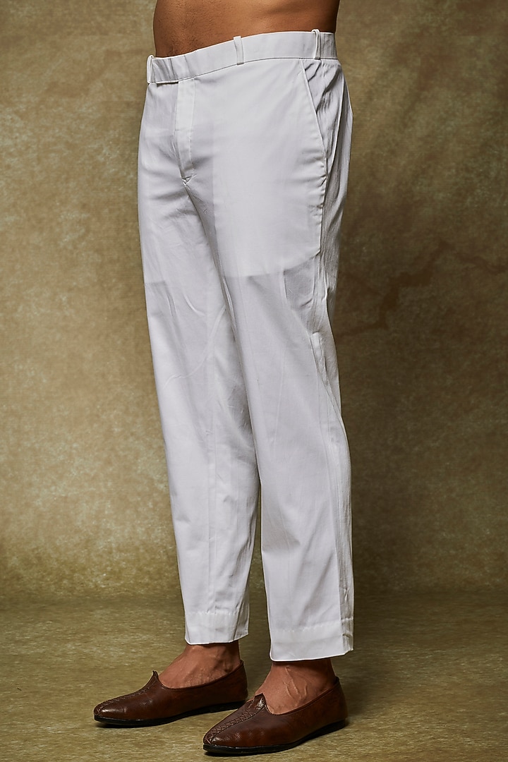 Light Pink Jacquard Embroidered Jodhpuri Set by Nero by Shaifali & Satya at Pernia's Pop Up Shop