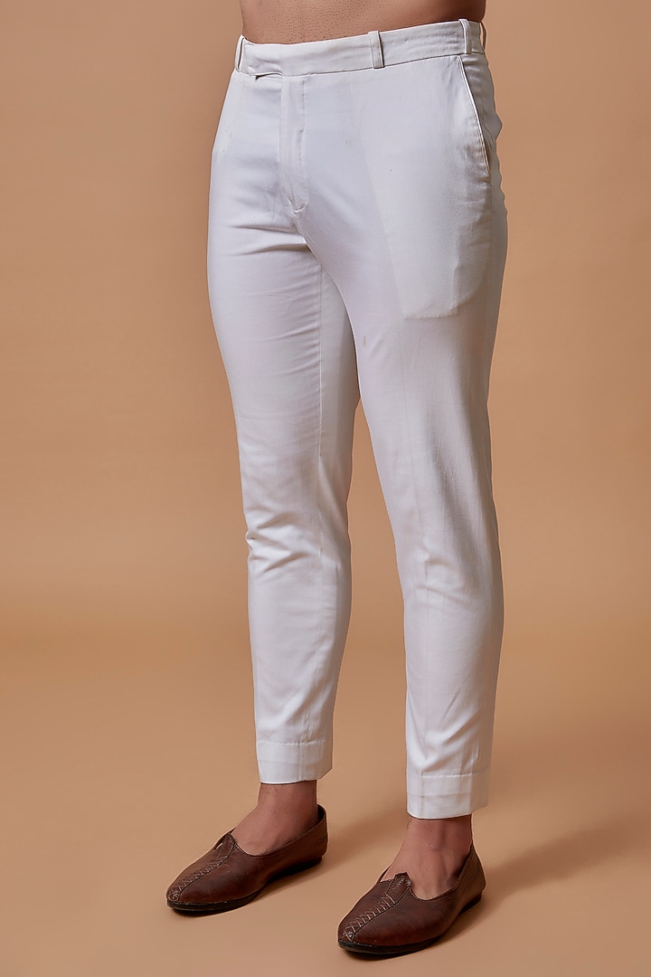 Ivory Boomario Jodhpuri Jacket Set by Nero by Shaifali & Satya at Pernia's Pop Up Shop