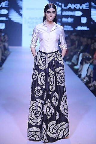 White Button Down Shirt by Nachiket Barve