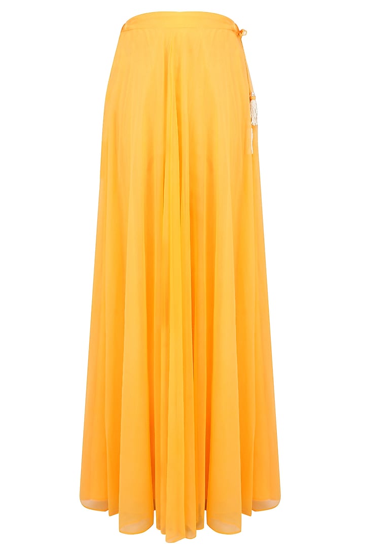 Mango pearls and sequins embroidered short tunic and sharara pants set available only at Pernia's Pop Up Shop.