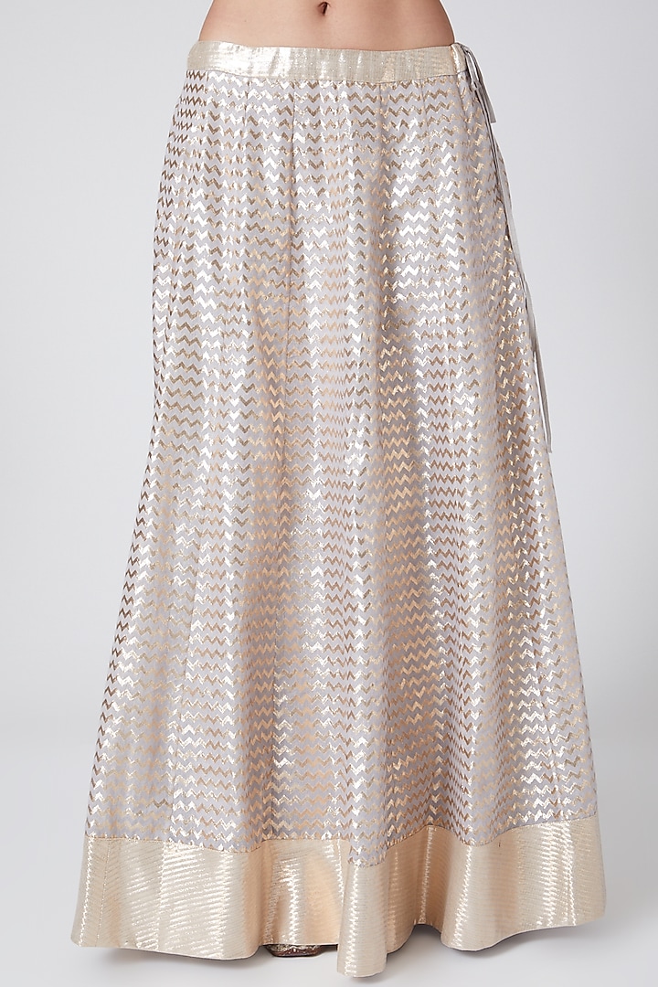Blush Pink Embroidered Wedding Lehenga Set by Nidhika Shekhar at Pernia's Pop Up Shop