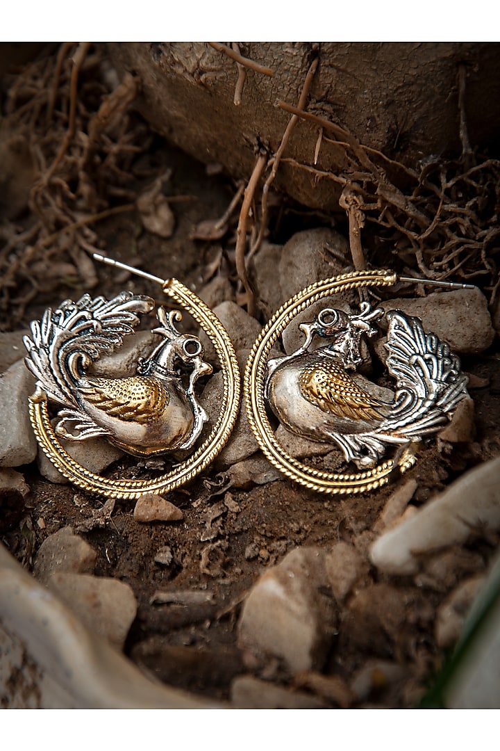 Sterling silver gold platedstud earrings Sterling silver gold platedstud earrings
