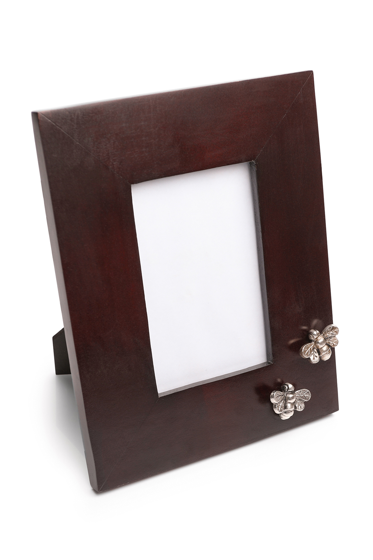 Brown & Silver Mango Wood HoneyBee Photo Frame by HOUSE OF NEEBA at Pernia's Pop Up Shop
