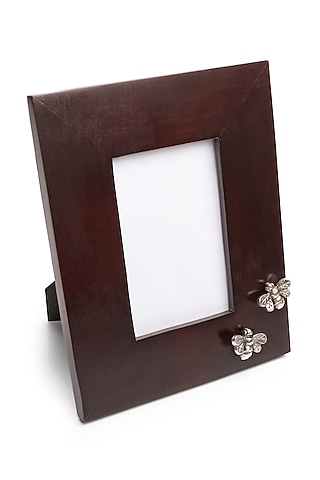 Brown & Silver Mango Wood HoneyBee Photo Frame by HOUSE OF NEEBA