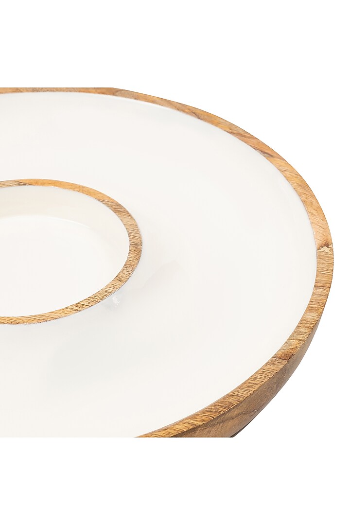 White Mango Wood Chip & Dip Platter by HOUSE OF NEEBA at Pernia's Pop Up Shop