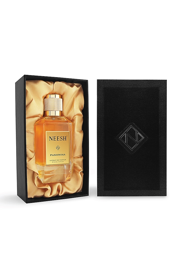 Dark Yellow Sandalwood & Leather Fragrance by Neesh Perfumes at Pernia's Pop Up Shop