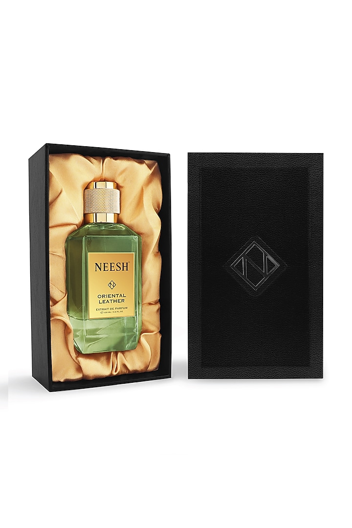 Green Sandalwood & Leather Fragrance by Neesh Perfumes at Pernia's Pop Up Shop