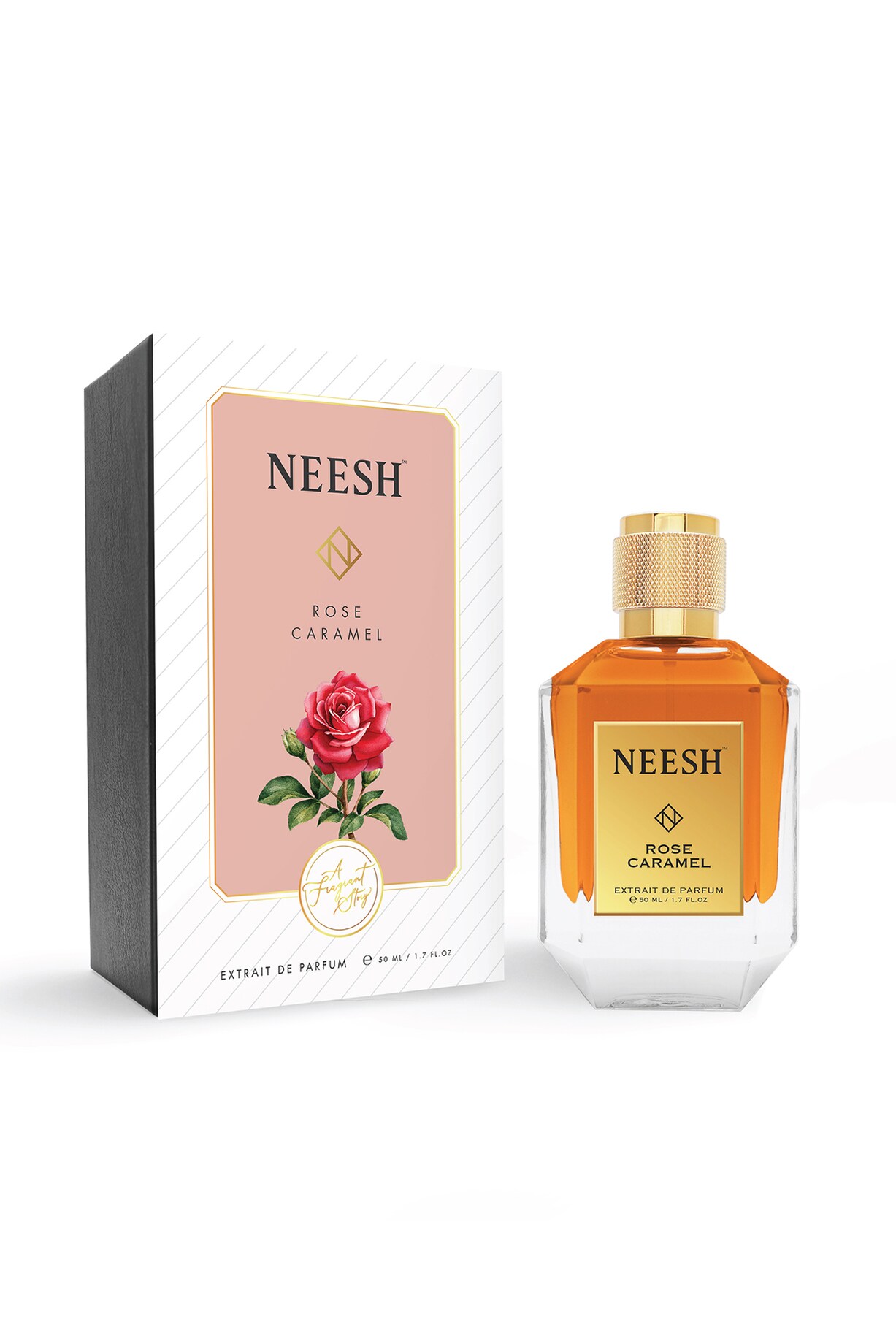 Amber Rose Vanilla Fragrance by Neesh Perfumes at Pernia's Pop Up Shop