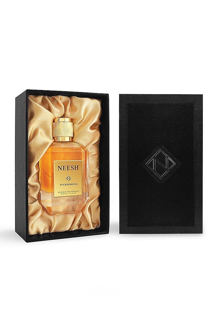 Dark Yellow Sandalwood & Leather Fragrance by Neesh Perfumes at Pernia's Pop Up Shop