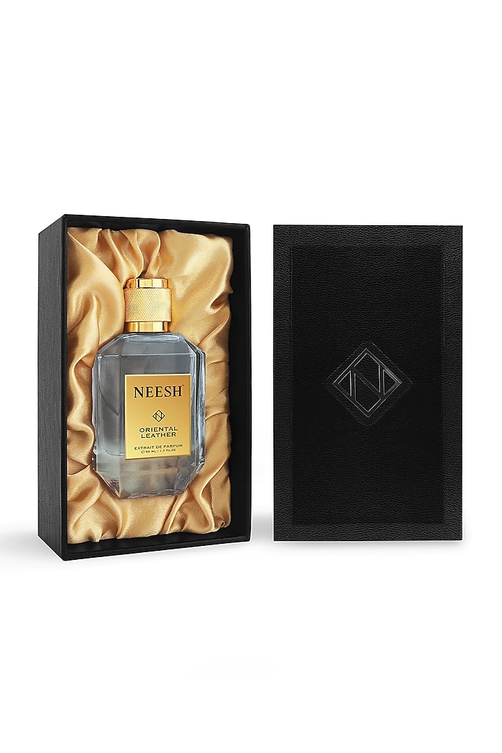 Green Sandalwood & Leather Fragrance by Neesh Perfumes at Pernia's Pop Up Shop