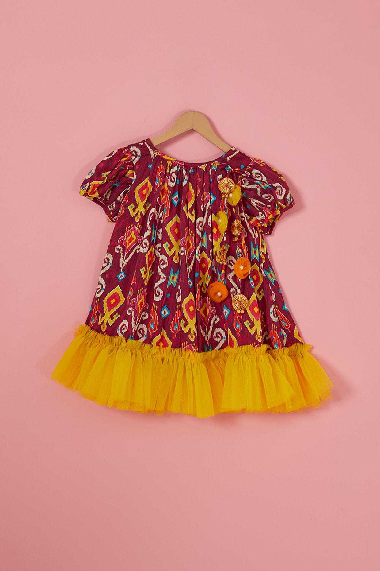 Cute Baby Girls Velvet Dress Halloween Style Pullover Dresses Ruffle Bow  Clothin | eBay