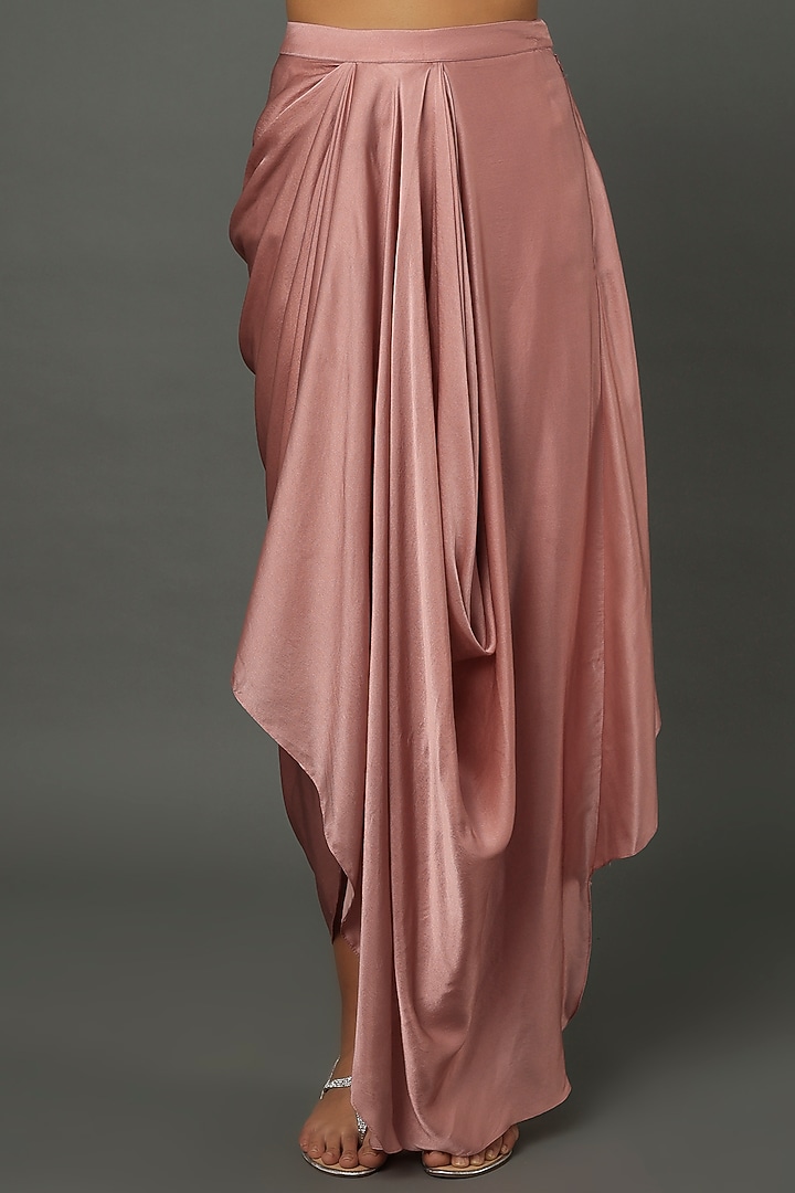 Blush Pink Embroidered Jacket Set by COUTURE BY NIHARIKA at Pernia's Pop Up Shop