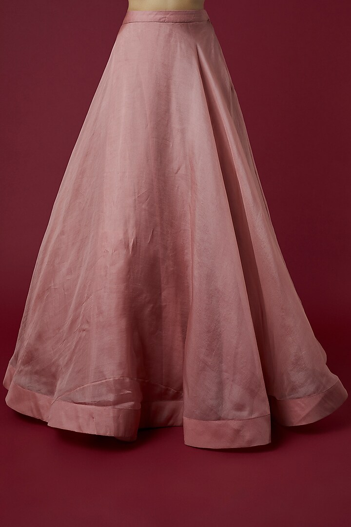 Blush Pink Embroidered Jacket Set by COUTURE BY NIHARIKA at Pernia's Pop Up Shop