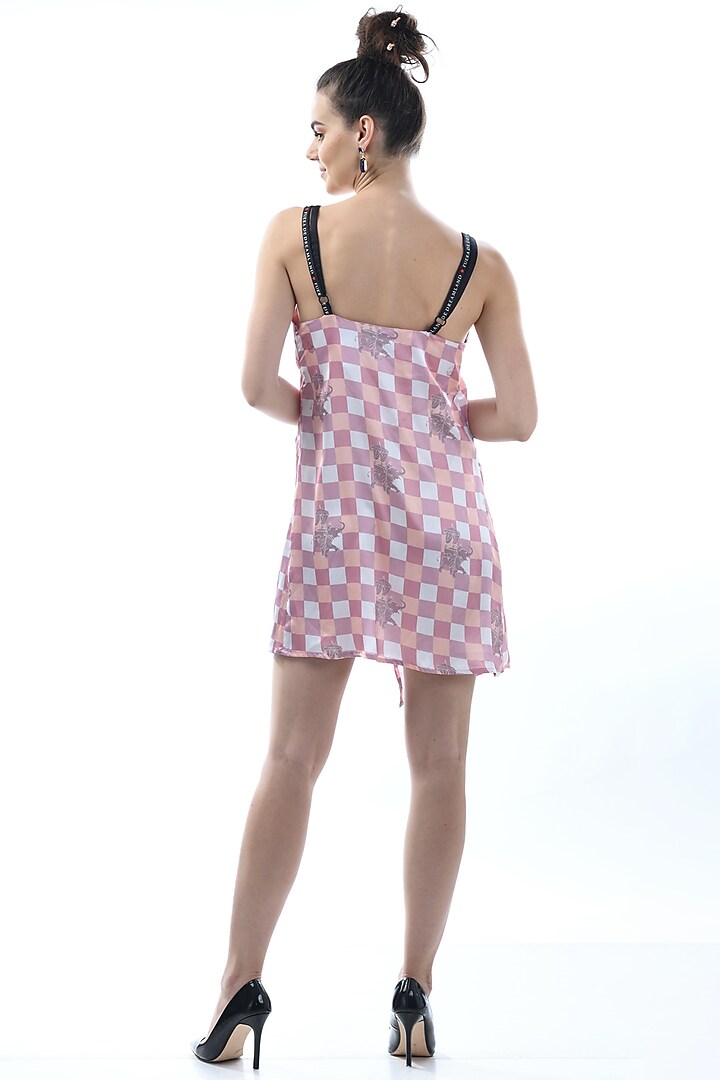 Purple Printed Overlap Camisole by Nochee Vida at Pernia's Pop Up Shop