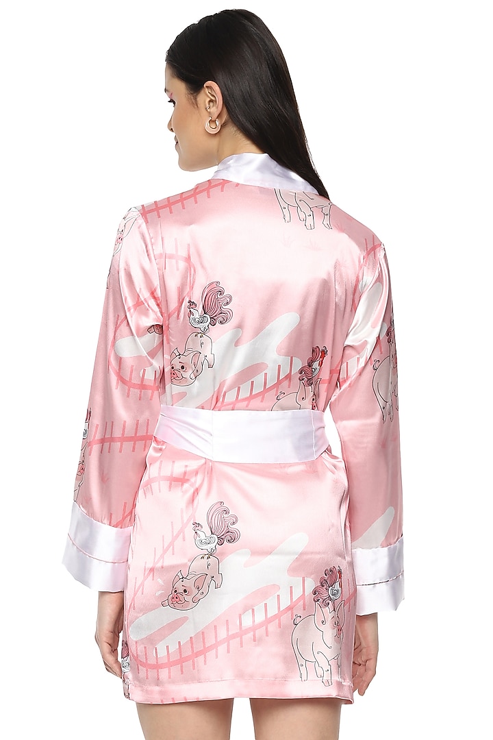 Bubblegum Digital Printed Robe by Nochee Vida at Pernia's Pop Up Shop