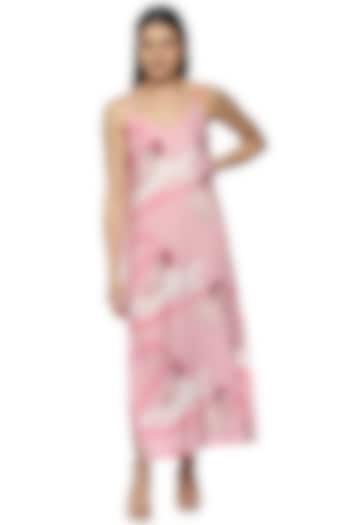 Bubblegum Piglet Digital Printed Slip Dress by Nochee Vida