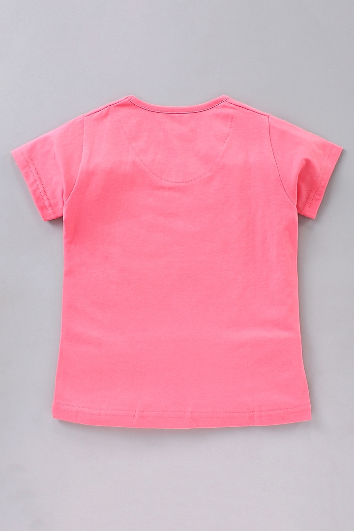 Pink Printed Night Wear For Girls by Nite Flite at Pernia's Pop Up Shop