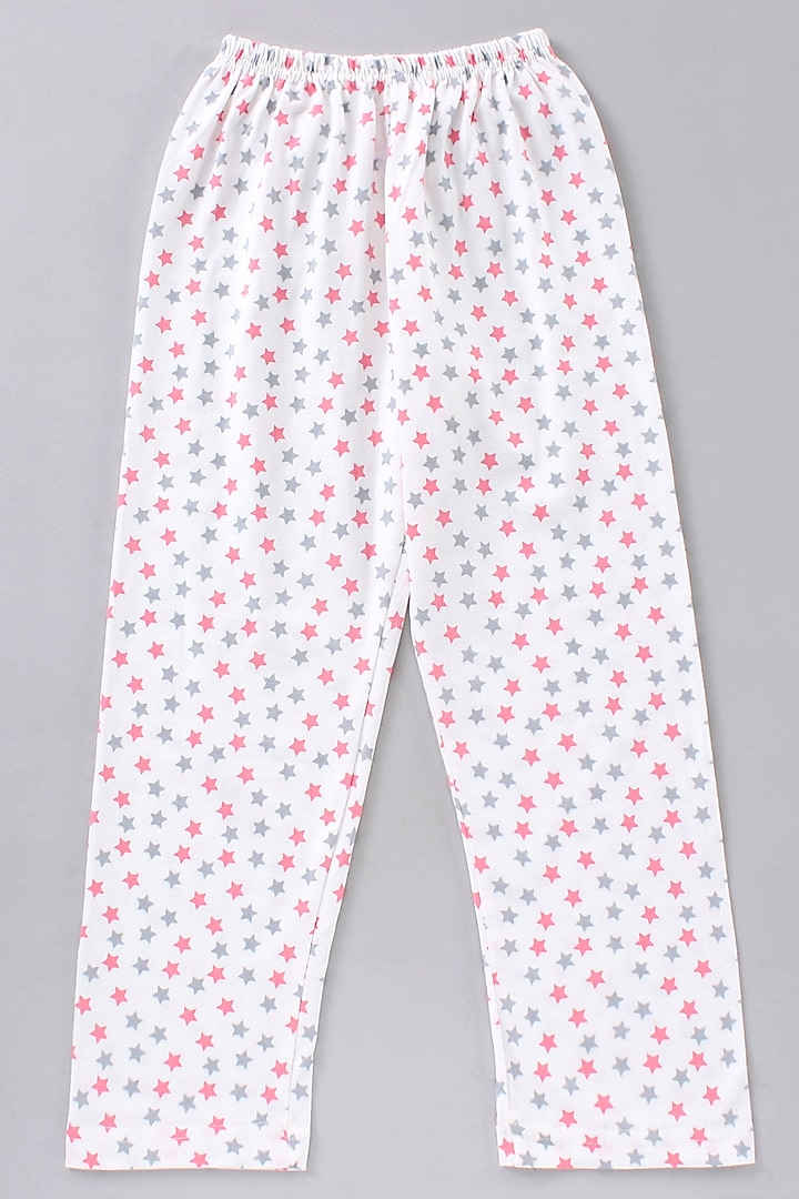 Pink Printed Night Wear For Girls by Nite Flite at Pernia's Pop Up Shop