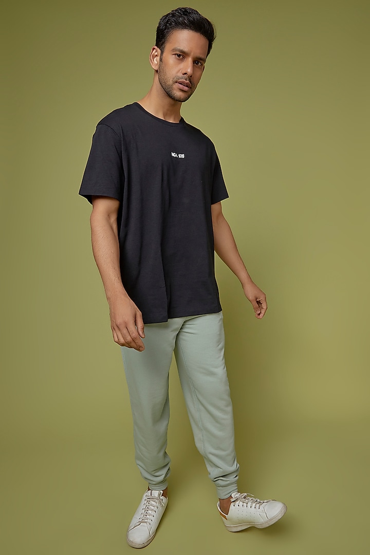 Grey French Terry Joggers by No Grey Area