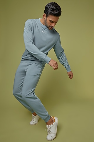 Cloud French Terry Sweatshirt by No Grey Area
