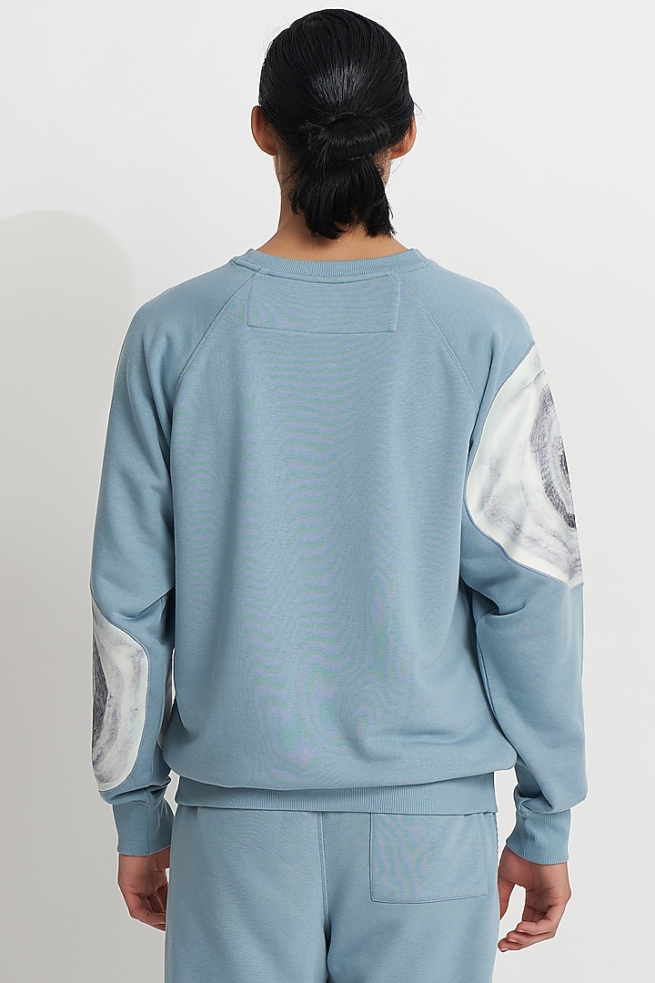 Slate French Terry Sweatshirt by No Grey Area at Pernia's Pop Up Shop