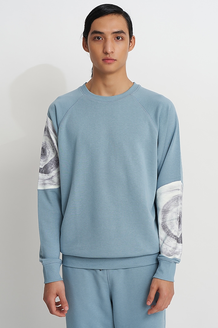 Slate French Terry Sweatshirt by No Grey Area at Pernia's Pop Up Shop