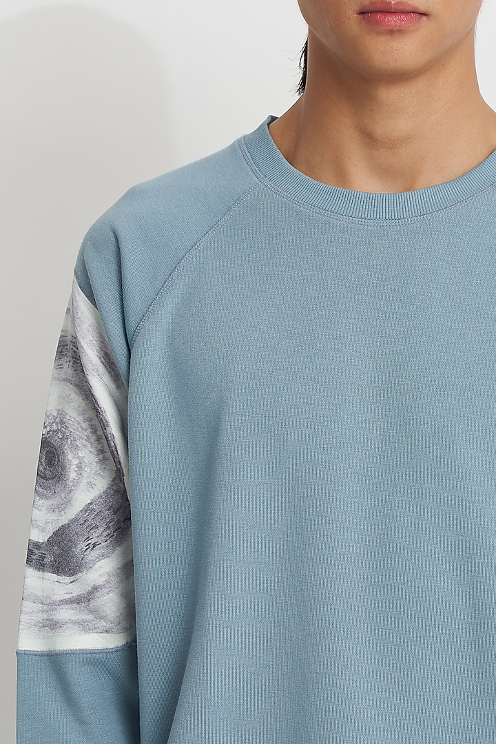 Slate French Terry Sweatshirt by No Grey Area at Pernia's Pop Up Shop
