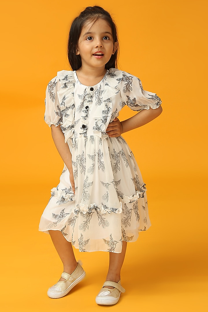 Short Sleeve Tulle Dress - Organic Baby, Toddler, & Kids Clothes - Monica +  Andy MONICA + ANDY 子供用ワンピースLong Sleeve Tulle Dressベビーガールズ