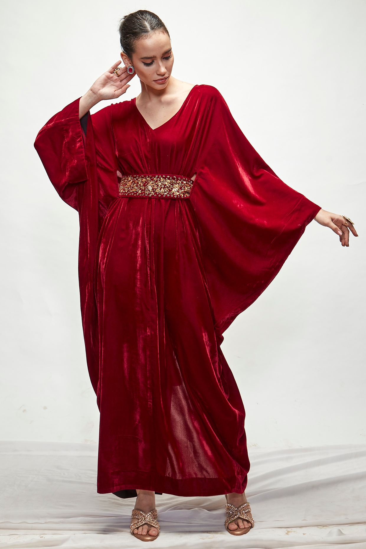 Kaftan velvet outlet