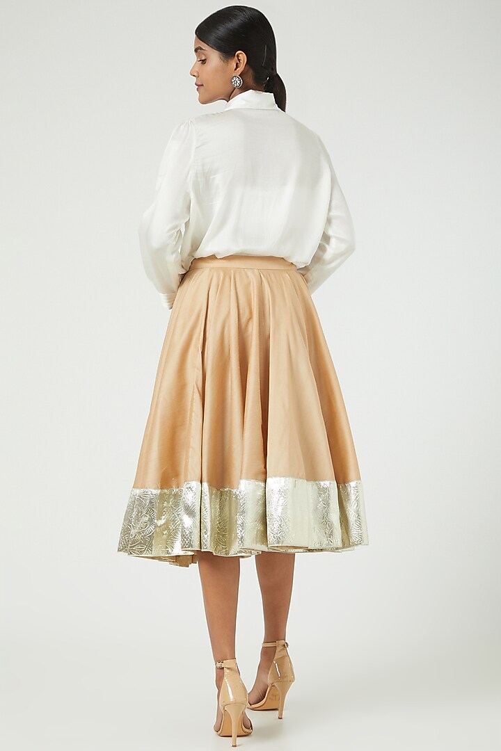 Ivory Silk Shirt by Ranian at Pernia's Pop Up Shop