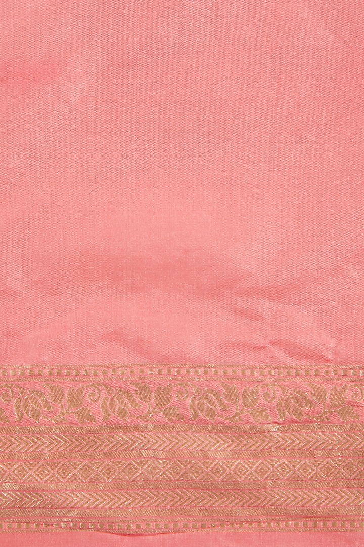Mint Green Pure Katan Silk Handwoven Banarasi Wedding Saree by Neha & Tarun at Pernia's Pop Up Shop