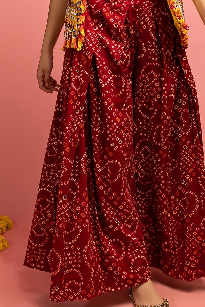 Sunshine Yellow Embroidered Jacket Set by Nitara Dhanraj Label at Pernia's Pop Up Shop