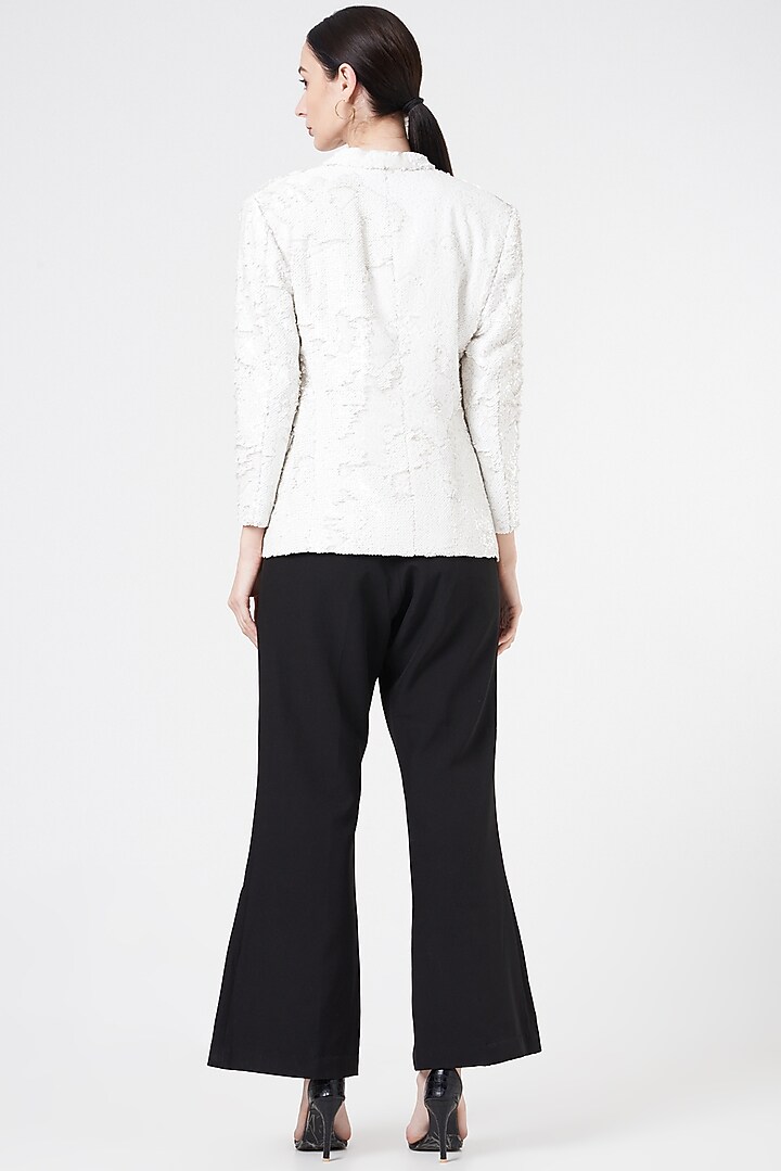 Black Crepe Pant Set by NihPri at Pernia's Pop Up Shop