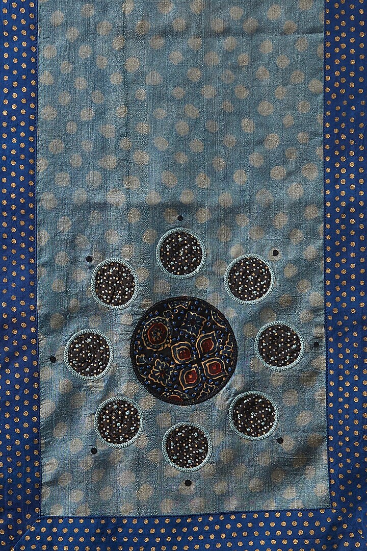 Multi-Colored Handcrafted Printed Stole by Niiyaa at Pernia's Pop Up Shop