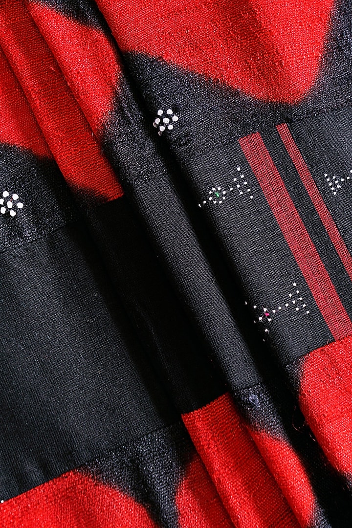 Multi-Coloured Embroidered Stole by Niiyaa at Pernia's Pop Up Shop
