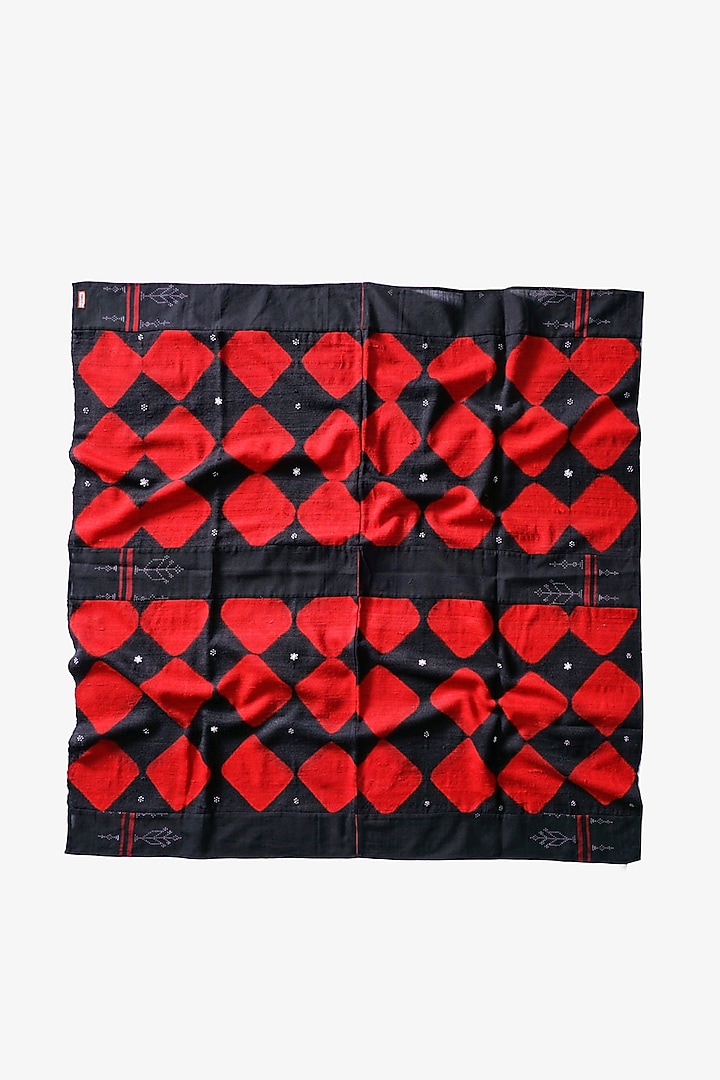 Multi-Coloured Embroidered Stole by Niiyaa at Pernia's Pop Up Shop
