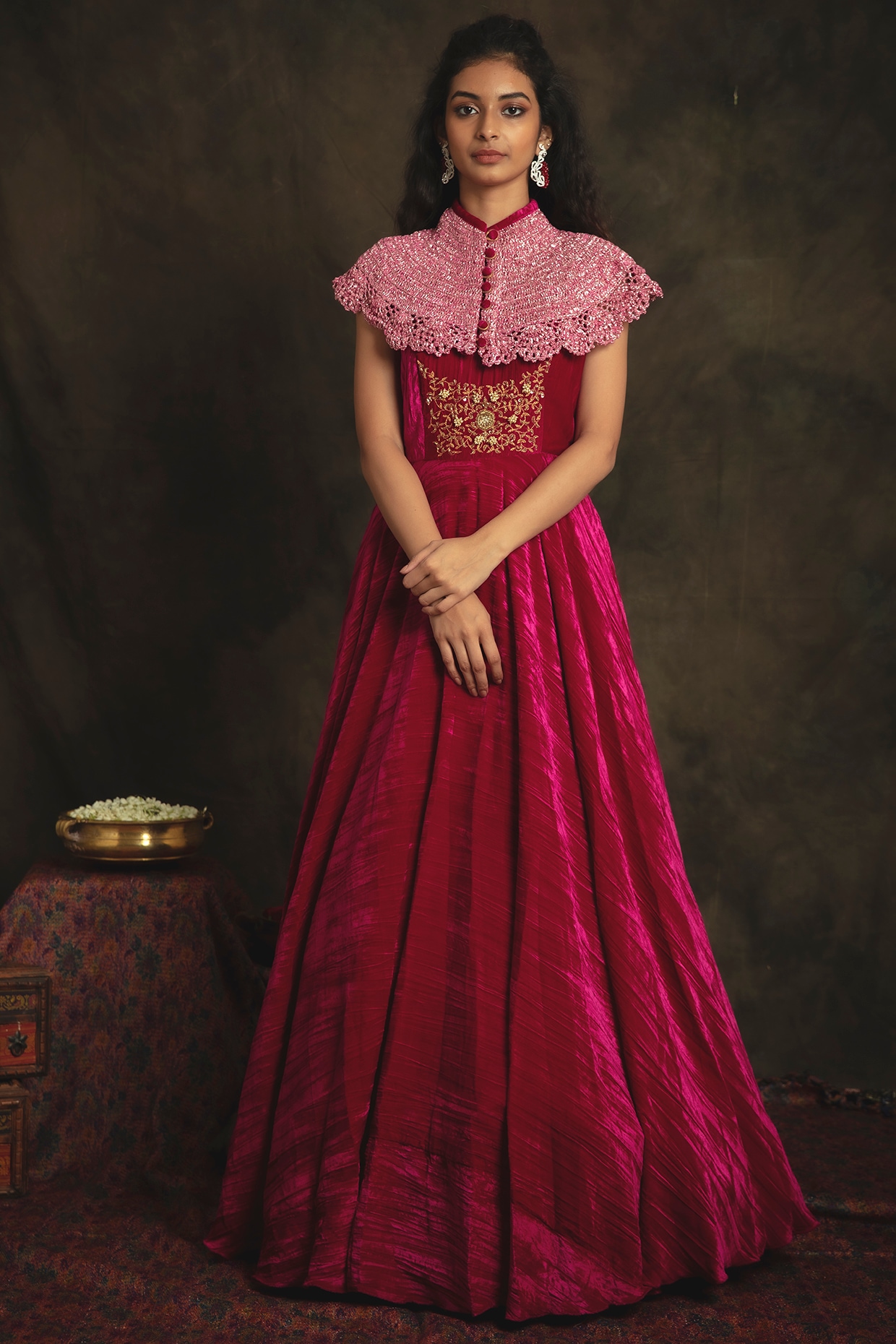 Wine Red Sequins Evening Dress Elegant Square Collar Velvet Princess Puff  Sleeve Off Shoulder Formal Banquet