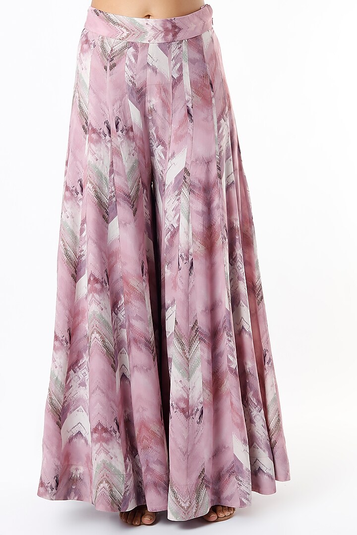 Lilac Embellished Jacket Set by Nikita Mhaisalkar at Pernia's Pop Up Shop